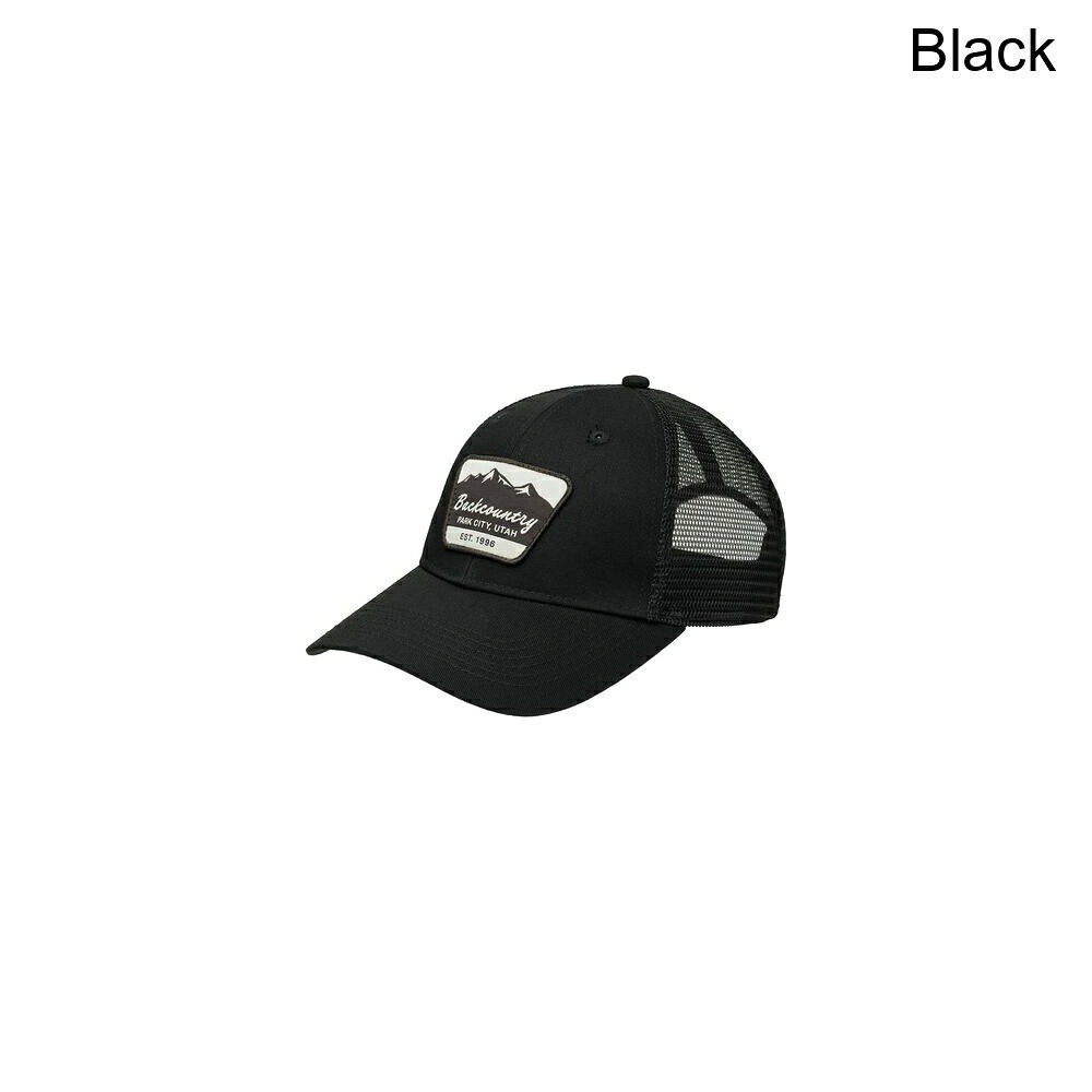 (取寄) バックカントリー エスト 96 トラッカー ハット Backcountry Est. 96 Trucker Hat Black