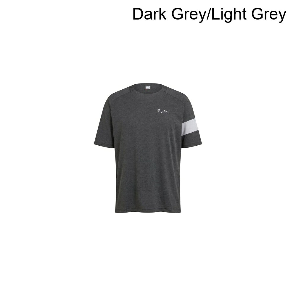 (取寄) ラファ メンズ トレイル テクニカル T-シャツ - メンズ Rapha men Trail Technical T-Shirt - Men's Dark Grey/Light Grey