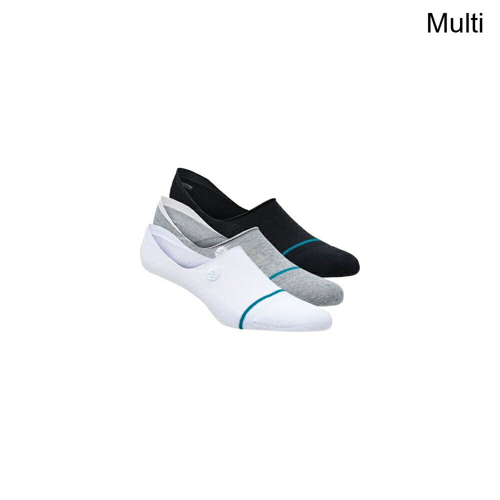 (取寄) スタンス アイコン ノーショー ソック 3-パック Stance Icon No-Show Sock 3-Pack Multi