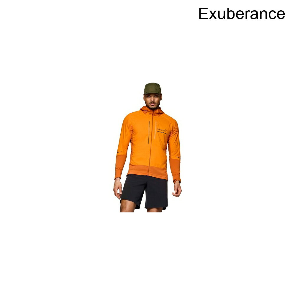 (取寄) ノローナ メンズ センジャ アルファ90 ジップ フーデット ジャケット - メンズ Norrona men Senja Alpha90 Zip Hooded Jacket - Men's Exuberance