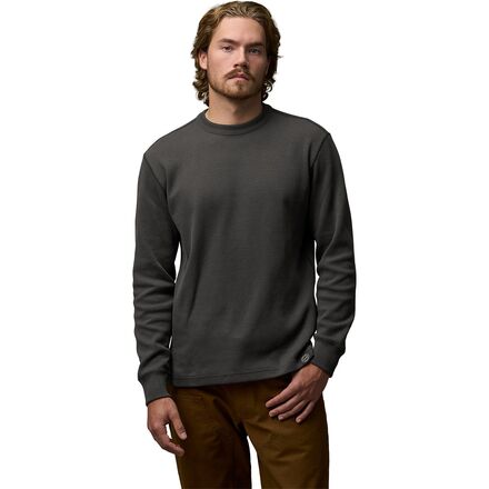 (取寄) フィルソン メンズ ワッフル ニット サーマル クルーネック トップ - メンズ Filson men Waffle Knit Thermal Crewneck Top - Men's Faded Black