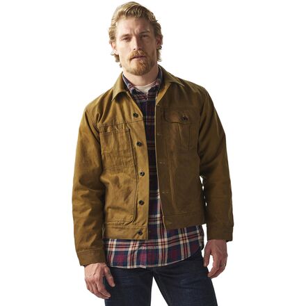(取寄) フィルソン メンズ クルーザー ショート ライン ジャケット - メンズ Filson men Cruiser Short Lined Jacket - Men's Dark Tan