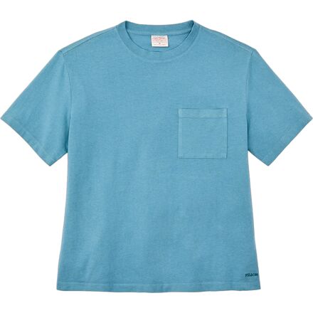 乐天商城 - (取寄) フィルソン レディース ポケット ショートスリーブ T-シャツ - ウィメンズ Filson women Pocket Short-Sleeve T-Shirt - Women's Storm Blue
