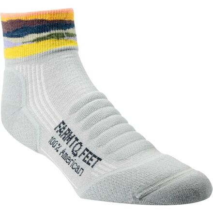 Rakuten - (取寄) ファームトゥフィート マックス パッチ 1/4 ライトウェイト ハイキング ソック Farm To Feet Max Patch 1/4 Lightweight Hiking Sock Silver