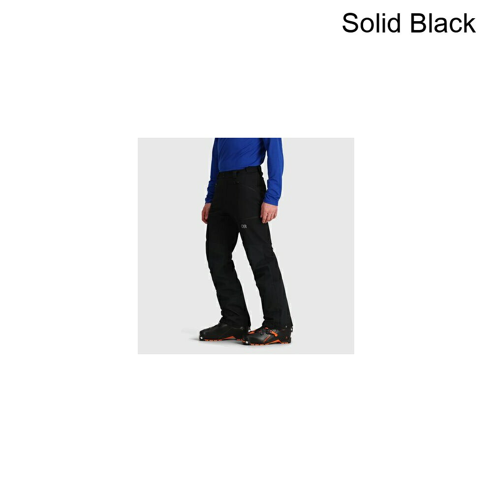 ジェットラグ楽天市場店の(取寄) アウトドア リサーチ メンズ トレイルブレイカー ツアー パンツ - メンズ Outdoor Research men Trailbreaker Tour Pant - Men's Solid Black｜アングル2