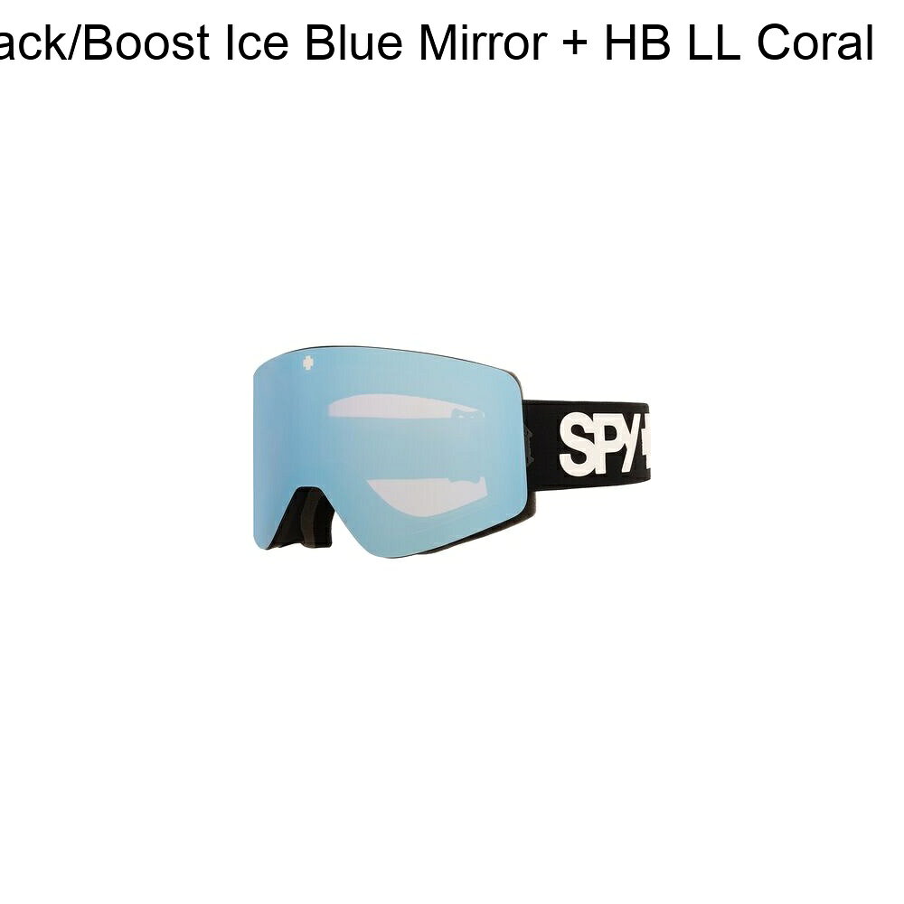 (取寄) スパイ マローダー ゴーグルズ Spy Marauder Goggles Everblack/Boost Ice Blue Mirror + HB LL Coral