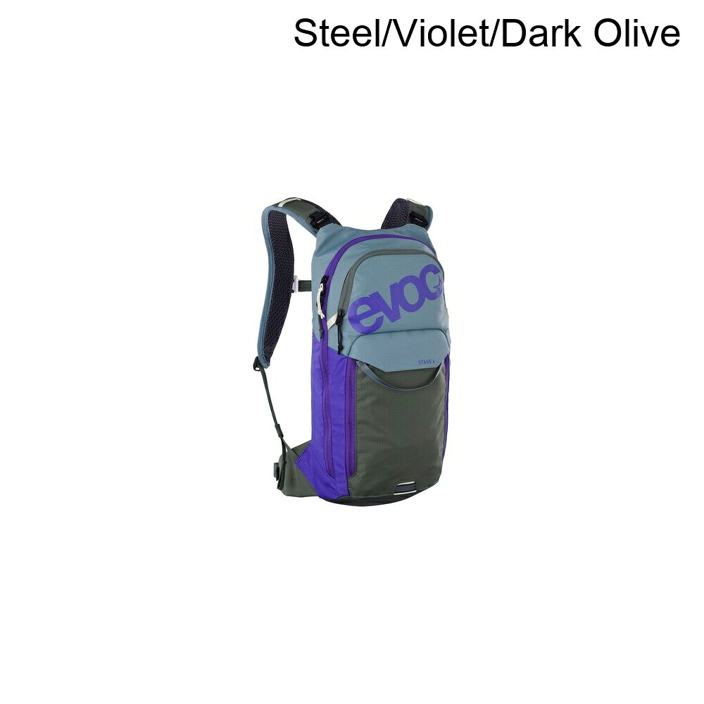 (取寄) イーボック ステージ テクニカル 6L バックパック Evoc Stage Technical 6L Backpack Steel/Violet/Dark Olive