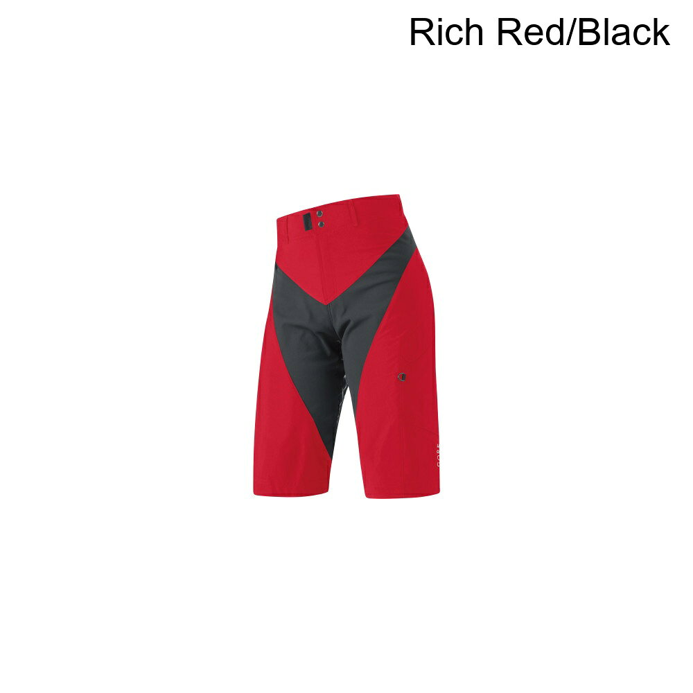 (取寄) ゴアバイクウェア レディース Alp-X ショート - ウィメンズ Gore Bike Wear women Alp-X Short - Women's Rich Red/Black