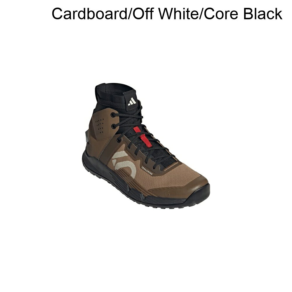 ジェットラグ楽天市場店の(取寄) ファイブテン トレイルクロス ミッド プロ マウンテン バイク シューズ Five Ten Trailcross Mid Pro Mountain Bike Shoe Cardboard/Off White/Core Black｜アングル3