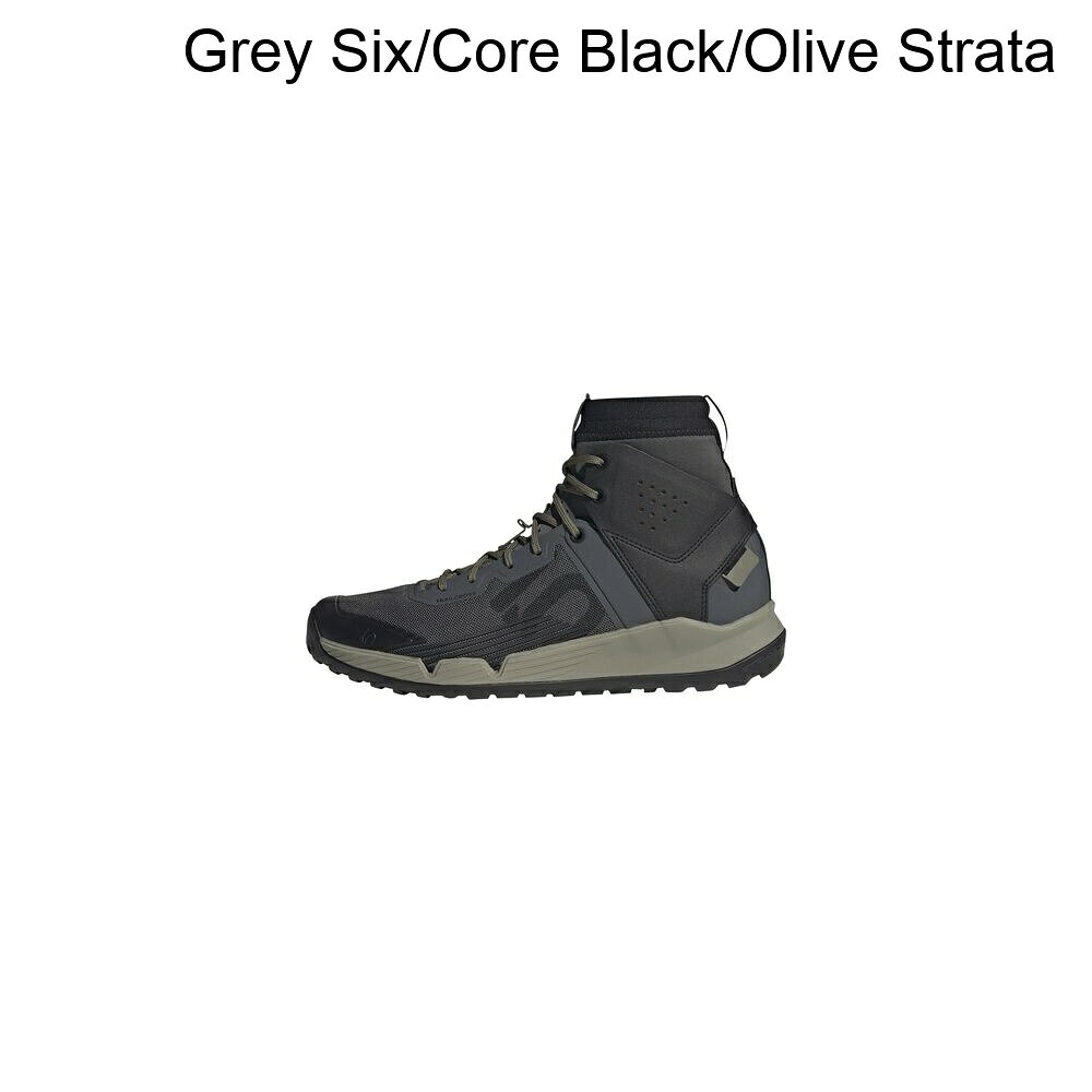 (取寄) ファイブテン トレイルクロス ミッド プロ マウンテン バイク シューズ Five Ten Trailcross Mid Pro Mountain Bike Shoe Grey Six/Core Black/Olive Strata