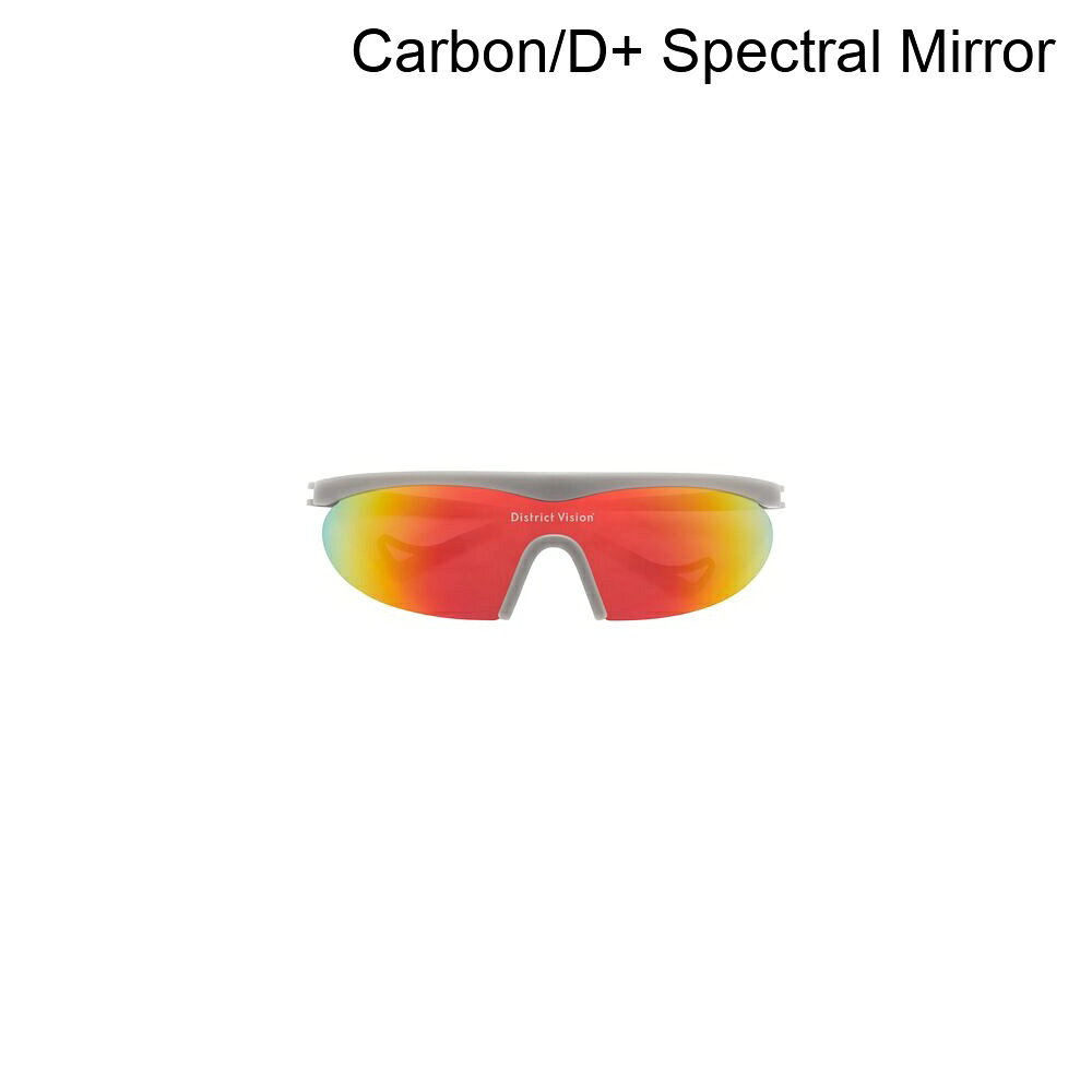 (주문) 디스트릭트 비전 코할 이클립스 선글라스 District Vision Koharu Eclipse Sunglasses Carbon/D+ Spectral Mirror