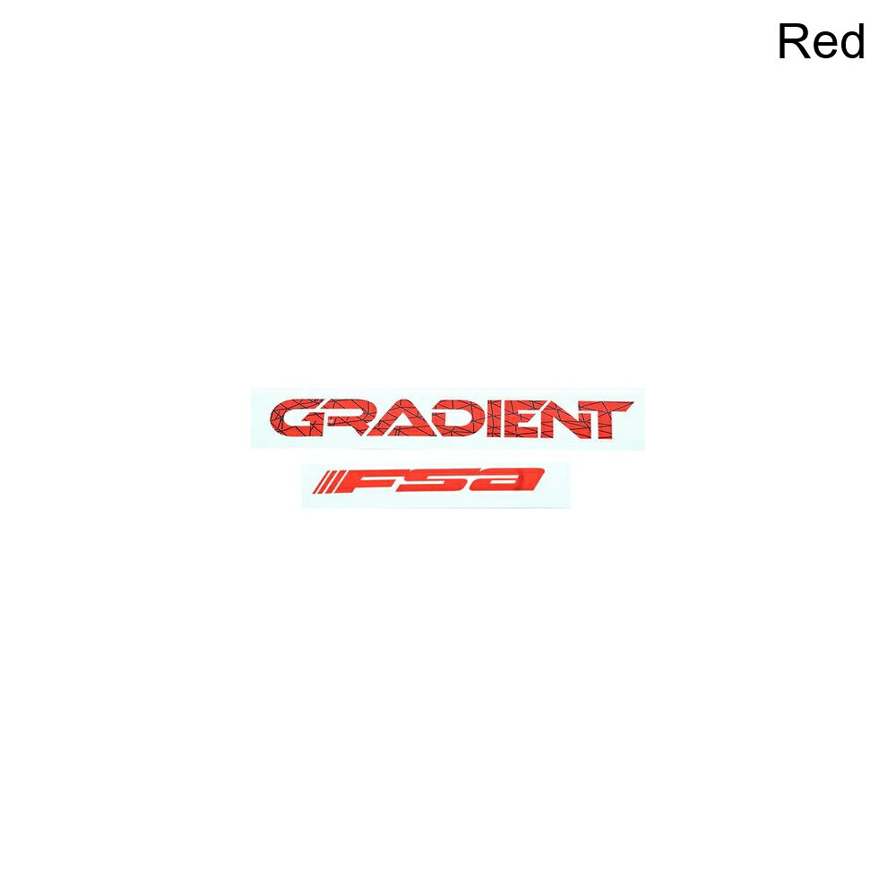 FSA Gradient MTB — наклейка для руля MTB Gradient, красная