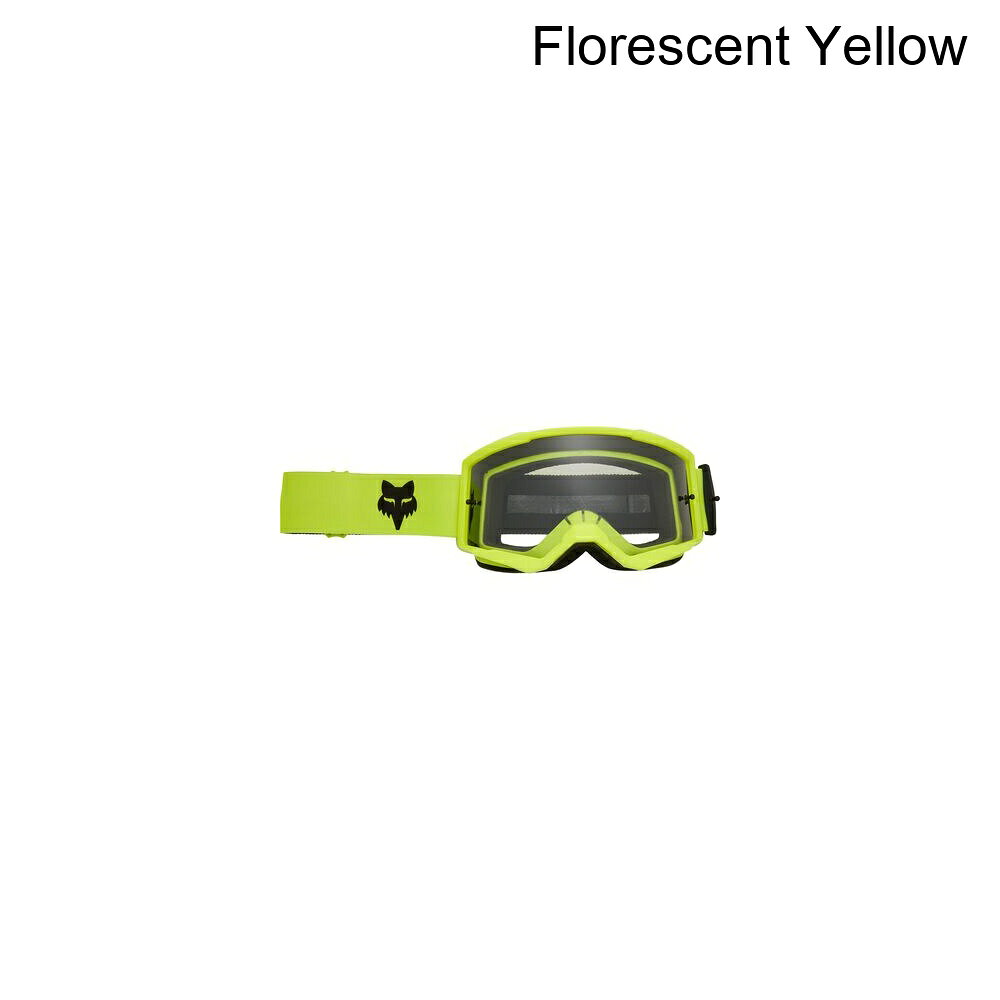 (取寄) フォックスレーシング メイン コア ゴーグル Fox Racing Main Core Goggle Florescent Yellow