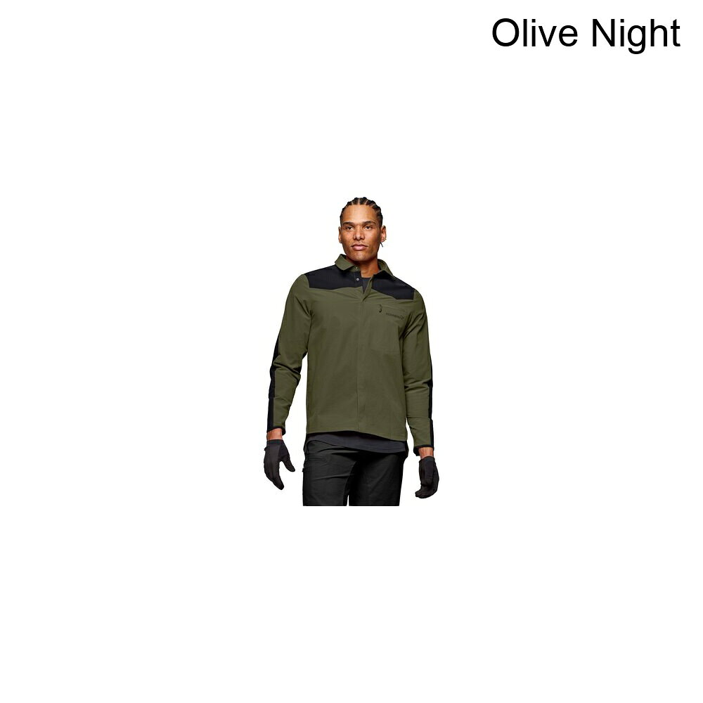(取寄) ノローナ メンズ シーボットン フレックス1 シャツ - メンズ Norrona men Skibotn Flex1 Shirt - Men's Olive Night