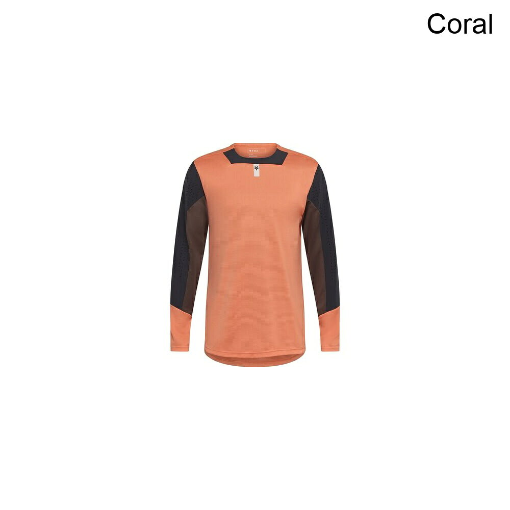(取寄) フォックスレーシング メンズ ディフェンド ロング-スローブ ジャージ - メンズ Fox Racing men Defend Long-Sleeve Jersey - Men's Coral