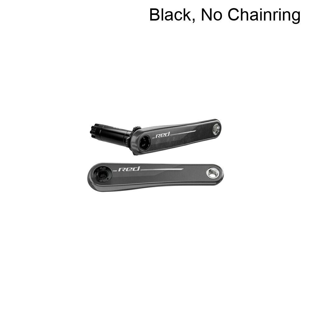 (取寄) スラム レッド ダブ クランク アーム アセンブリー SRAM RED DUB Crank Arm Assembly Black, No Chainring