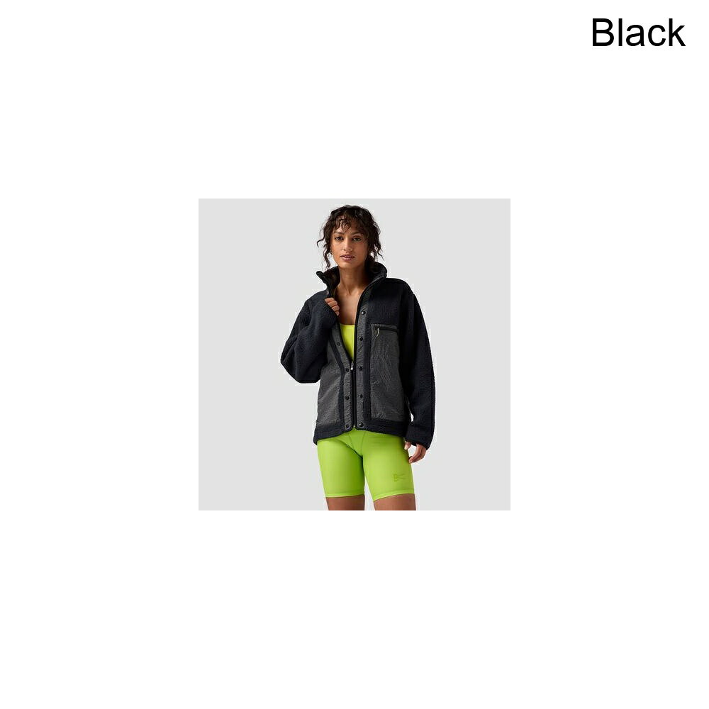 (取寄) バックカントリー レディース ワンダー ジャケット - ウィメンズ Backcountry women Wander Pile-Fleece Jacket - Women's Black