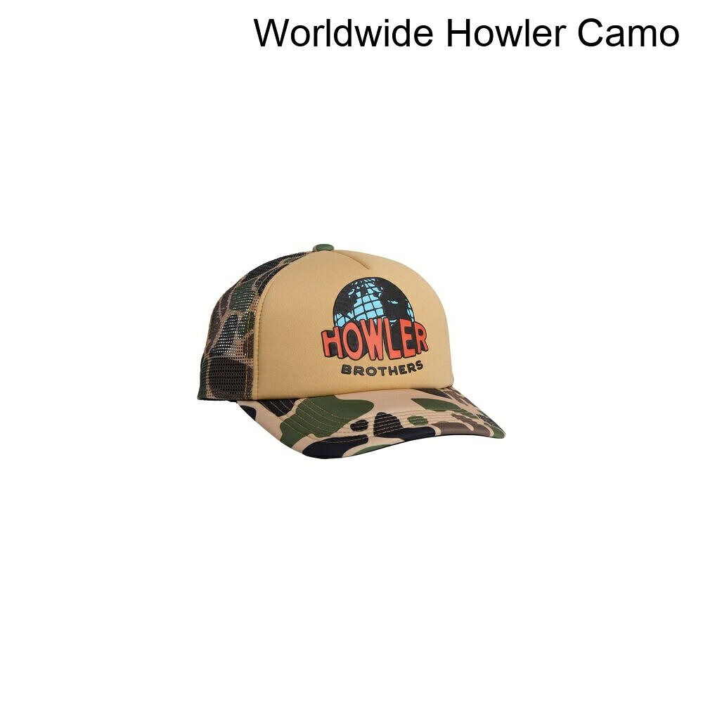 ■商品詳細■ブランドHowler Brothersハウラーブラザーズ■商品名Foam Dome Hatフォーム ドーム ハット■商品状態新品・並行輸入品■色Worldwide Howler Camo■備考(取寄) ハウラーブラザーズ フォーム ドーム ハット Howler Brothers Foam Dome Hat Worldwide Howler CamoHowler Brothers 帽子 キャップ ハット ニット帽 ニットキャップ ブランド カジュアルbc-hbrd09p
