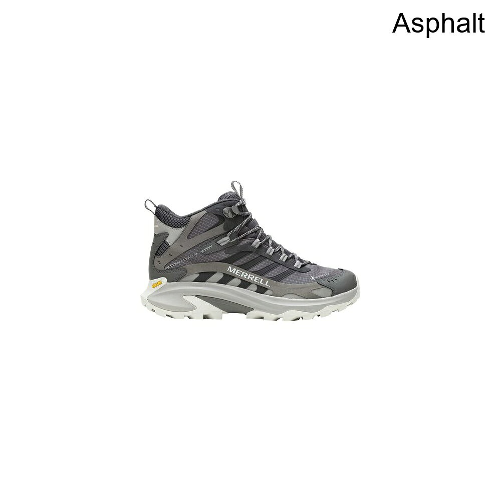 (取寄) メレル メンズ モアブ スピード 2 ミッド Gtx ハイキング シューズ - メンズ Merrell men Moab Speed 2 Mid GTX Hiking Shoe - Men's Asphalt