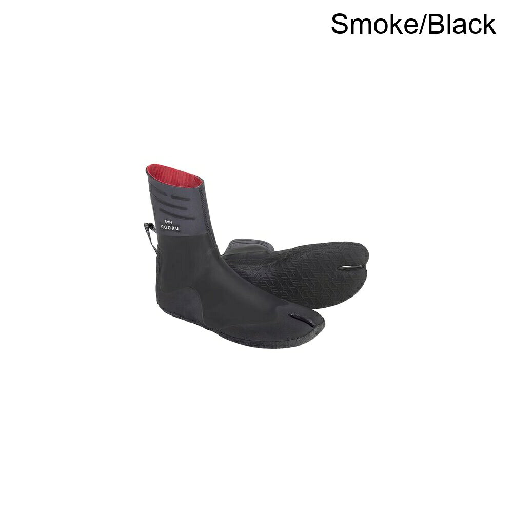 ジェットラグ楽天市場店の(取寄) オニール ディップ 3mm ST ブーティ O'Neill Gooru Dipped 3mm ST Booties Smoke/Black｜アングル2