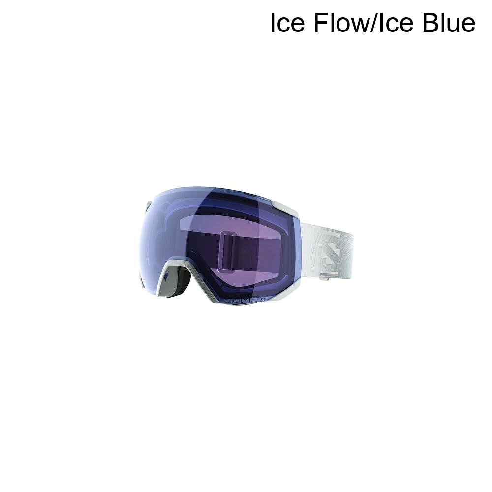 (取寄) サロモン ラジウム シグマ ゴーグルズ Salomon Radium Sigma Goggles Ice Flow/Ice Blue