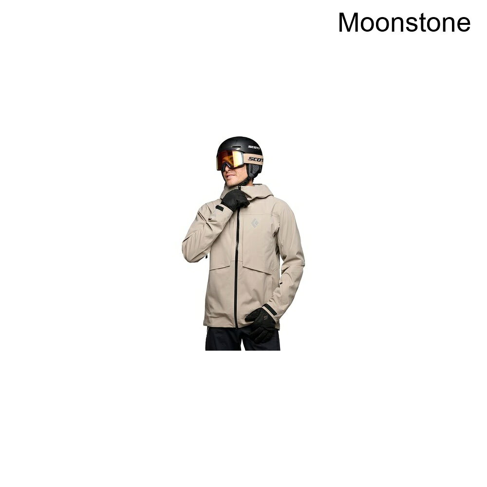 (取寄) ブラックダイヤモンド メンズ ファクター シェル ジャケット - メンズ Black Diamond men Factor Shell Jacket - Men's Moonstone