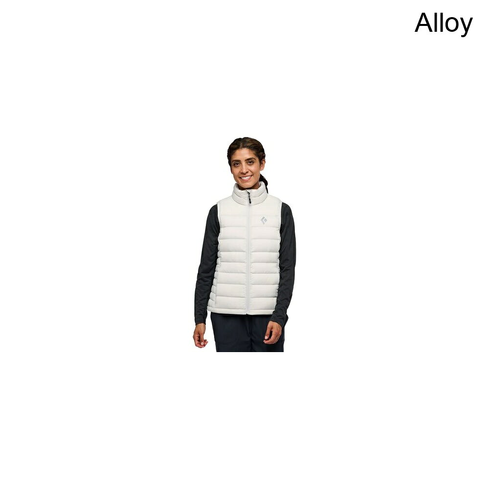 (取寄) ブラックダイヤモンド レディース アクセス ダウン ベスト - ウィメンズ Black Diamond women Access Down Vest - Women's Alloy