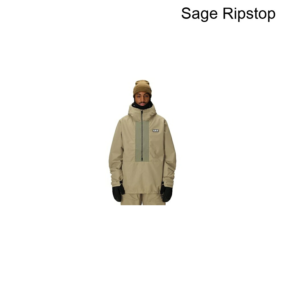 (取寄) シックスエイトシックス メンズ ゴースト 2.5L アノラック - メンズ 686 men Ghost 2.5L Anorak - Men's Sage Ripstop