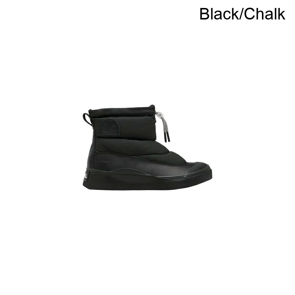 (取寄) ソレル レディース アウト n アバウト Iv Wp パフィー ブーツ - ウィメンズ SOREL women Out N About IV WP Puffy Boot - Women's Black/Chalk