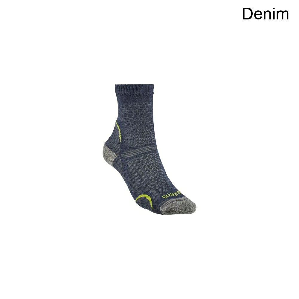 (取寄) ブリッジデール レディース ハイク ウルトラライト メリノ エンデュランス クルー ソック - ウィメンズ Bridgedale women Hike Ultralight Merino Endurance Crew Sock - Women's Denim