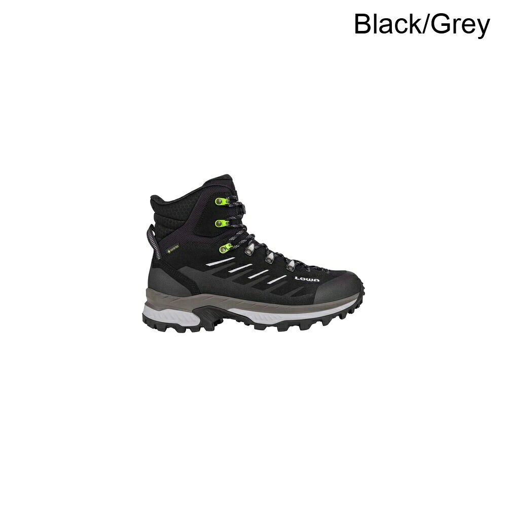 (取寄) ローバー メンズ ランディール Gtx ミッド バックパッキング ブーツ - メンズ Lowa men Randir GTX Mid Backpacking Boot - Men's Black/Grey