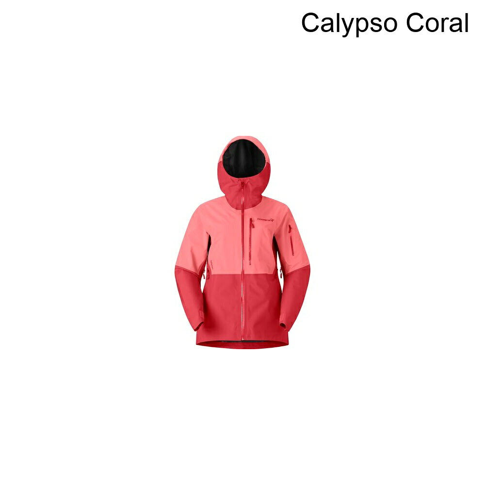 (取寄) ノローナ レディース ロフォーテン ゴア-テックス ジャケット - ウィメンズ Norrona women Lofoten GORE-TEX Jacket - Women's Calypso Coral
