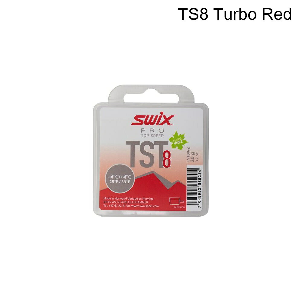 (取寄) スウィックス トップ スピード ワックス Swix Top Speed Wax TS8 Turbo Red