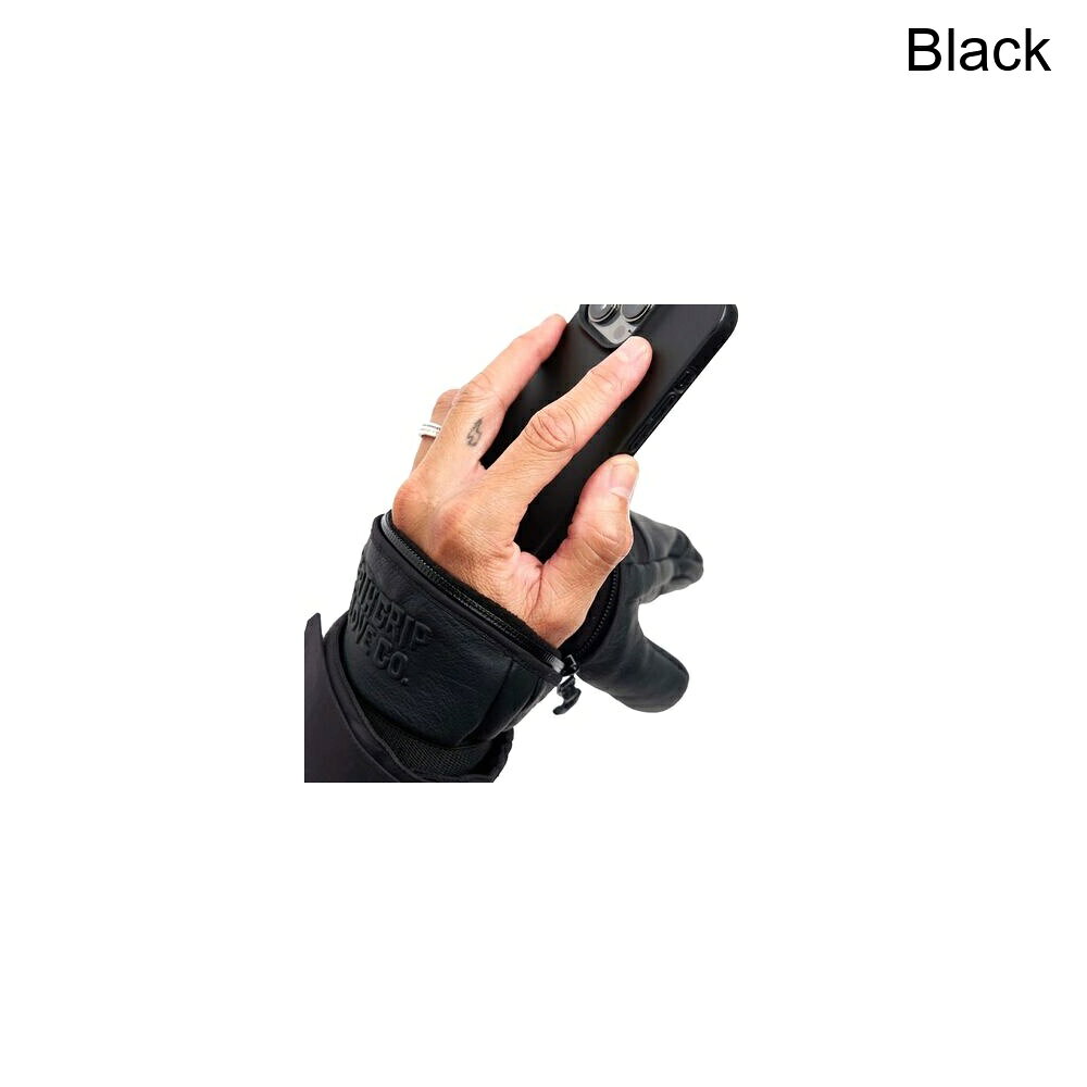 ジェットラグ楽天市場店の(取寄) ゾンビ ロング カット グローブ Deathgrip Glove Co. Zombie Long Cut Glove Black｜アングル3