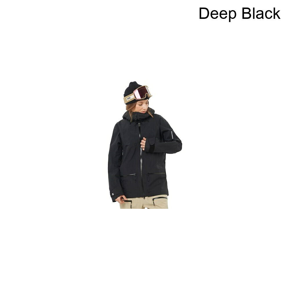 (取寄) サロモン レディース アブソリュート 3l ジャケット - ウィメンズ Salomon women Absolute 3L Jacket - Women's Deep Black