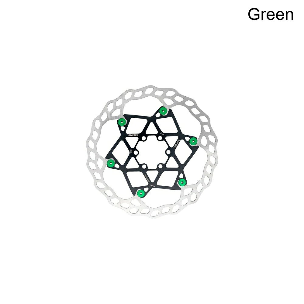 (取寄) フローティング ウェーブ 6-ボルト ローター Galfer Floating Wave 6-Bolt Rotor Green