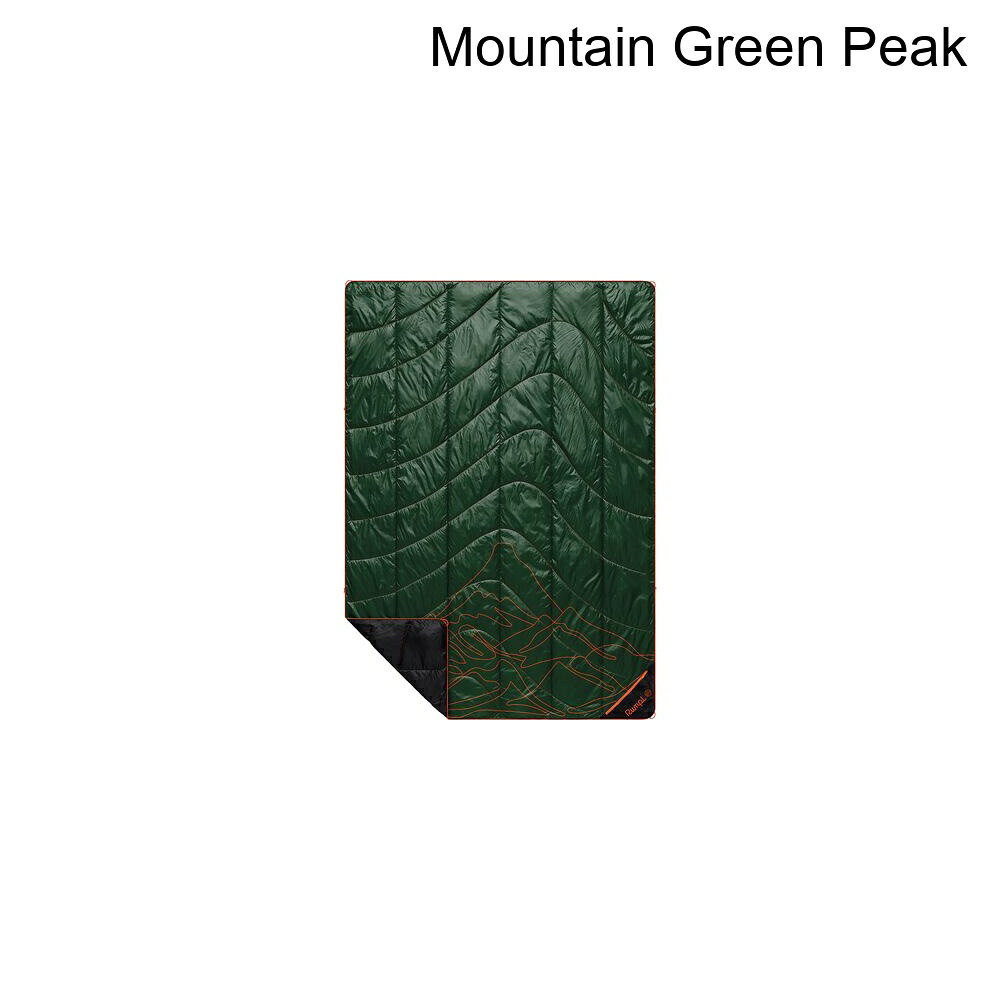 (取寄) ランプル バックカントリー パフィー 1-パーソン ブランケット Rumpl Backcountry Puffy 1-Person Blanket Mountain Green Peak