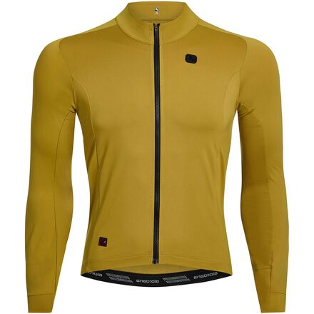 Wear - (取寄) ジョルダーナ メンズ FR-C プロ サーマル ロング-スローブ ジャージ - メンズ Giordana men FR-C Pro Thermal Long-Sleeve Jersey - Men's Olive Yellow