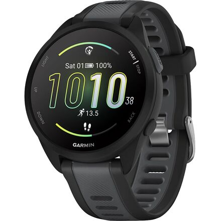 (取寄) ガーミン フォアランナー 165 ミュージック ウォッチ Garmin Forerunner 165 Music Watch Black/Slate Gray