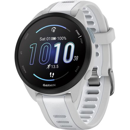 (取寄) ガーミン フォアランナー 165 ミュージック ウォッチ Garmin Forerunner 165 Music Watch Mist Gray/Whitestone