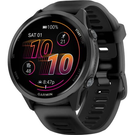 (取寄) ガーミン フォアランナー ウォッチ Garmin Forerunner 570 Watch Slate Gray (Black/Black Band)