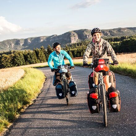 (���) ����ȥ꡼�� ���ݡ���-�ѥå��� ���饷�å� �ѥ˥� - �ڥ� Ortlieb Sport-Packer Classic Panniers - Pair Red/Black