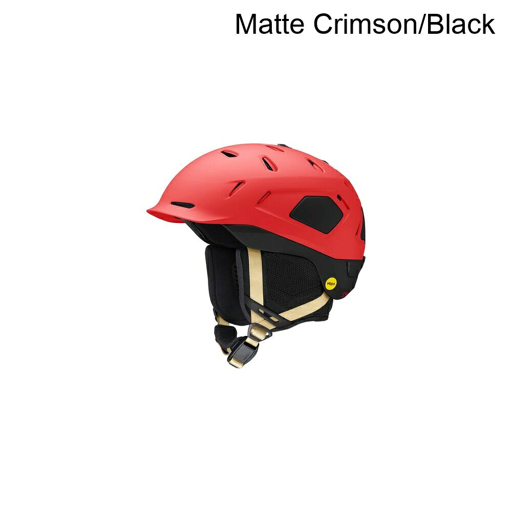 (取寄) スミス ネクサス ミプス ヘルメット Smith Nexus Mips Helmet Matte Crimson/Black