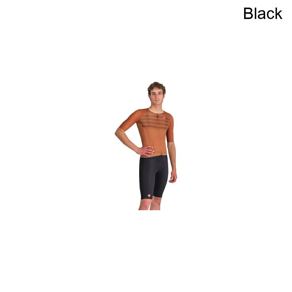 (取寄) カステリ メンズ フリー エアロ レース S ビブ ショート - メンズ Castelli men Free Aero Race S Bib Short - Men's Black
