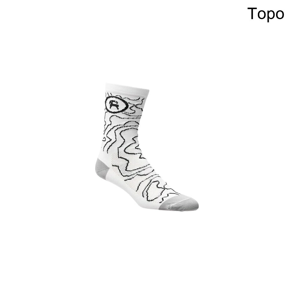 (取寄) デフィート X バックカントリー エアイーター 6インチ ソック DeFeet X Backcountry Aireator 6in Sock Topo