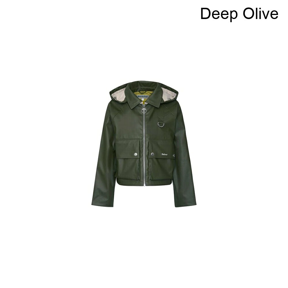ジェットラグ楽天市場店の(取寄) バブアー レディース ジュン シャワープルーフ ジャケット - ウィメンズ Barbour women June Showerproof Jacket - Women's Deep Olive｜アングル3