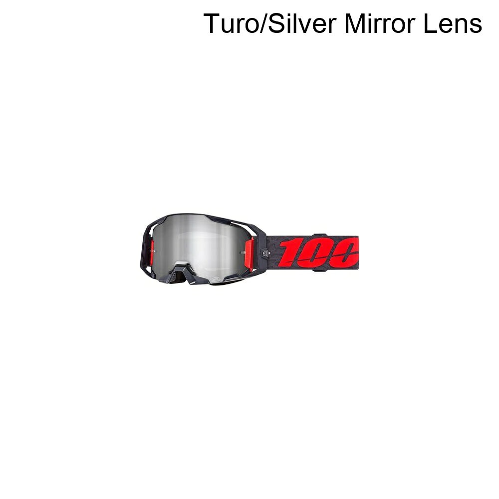 (取寄) 100% ゴーグル 100% Armatic Goggle Turo/Silver Mirror Lens