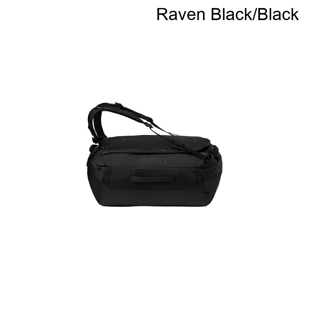 (取寄) オスプレーパック トランスポーター 40L ダッフル Osprey Packs Transporter 40L Duffel Raven Black/Black