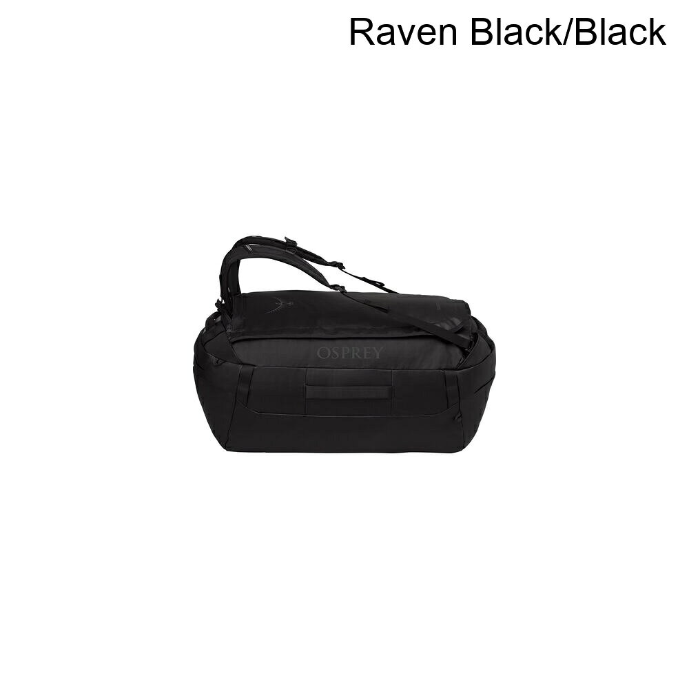 (取寄) オスプレーパック トランスポーター 65L ダッフル バッグ Osprey Packs Transporter 65L Duffel Bag Raven Black/Black