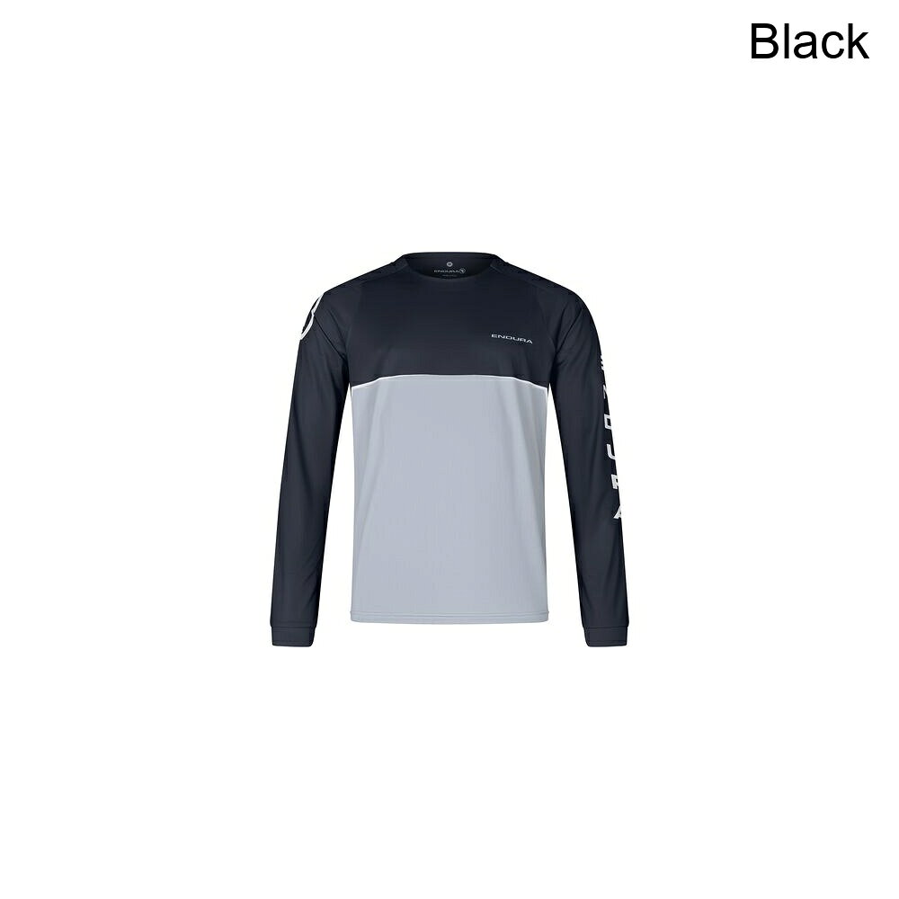 (取寄) エンデューラ メンズ コア プリンテッド ロング-スローブ T-シャツ - メンズ Endura men CORE Printed Long-Sleeve T-Shirt - Men's Black